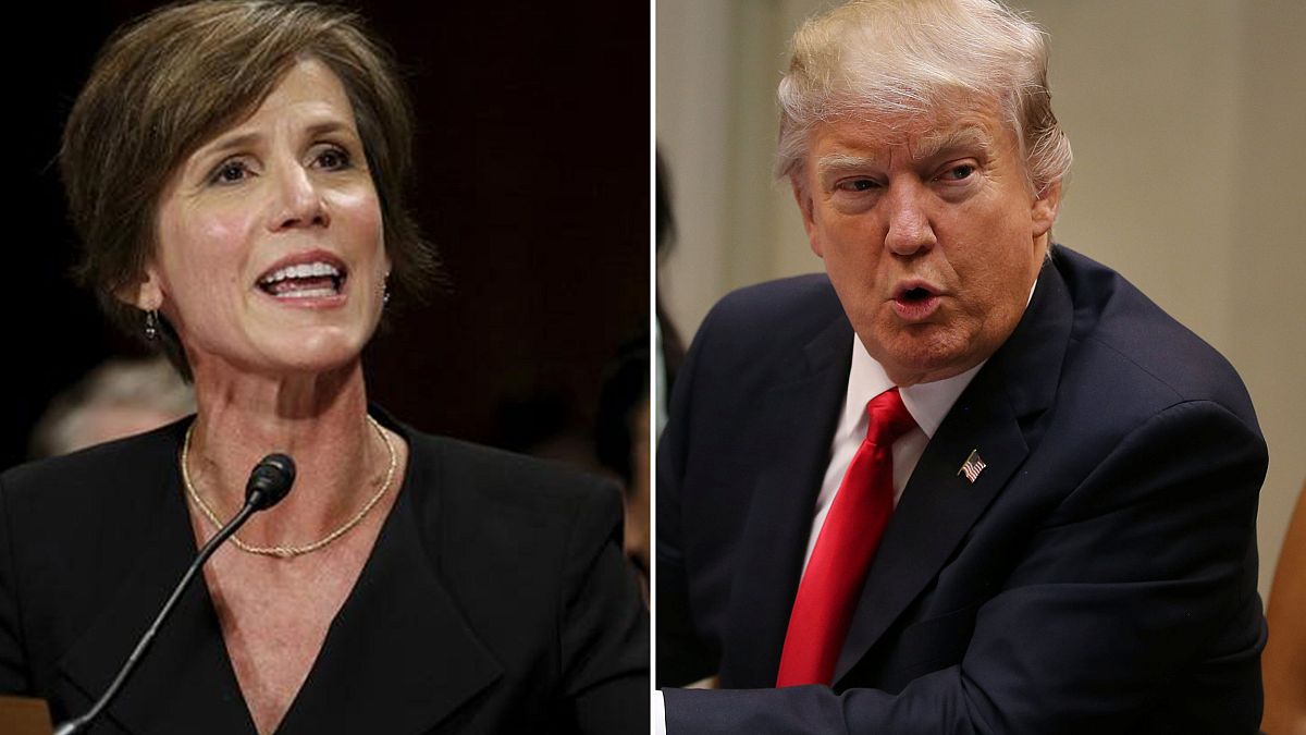 Skandal in Washington: Trump feuert Justizministerin Yates