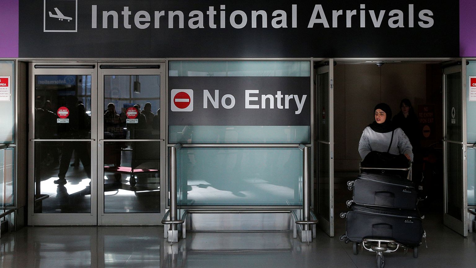 EU foreign policy chief criticises Trump travel ban, Farage trolled