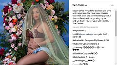Schleier und Babybauch: Beyoncé knackt Instagram-Rekord