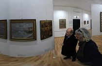Maffiavezértől lefoglalt festményekből nyílt kiállítás Calabriában