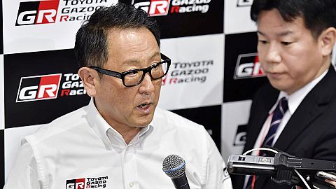 Toyota's boss says it's a Japanese brand but a US automaker