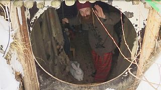 Meet the Russian 'Hobbit' who lives underground in the woods