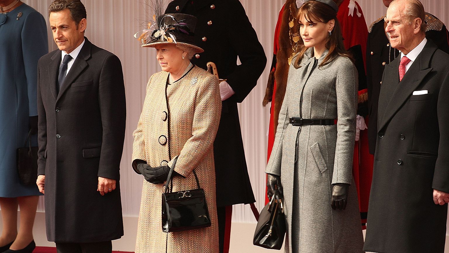 Official Welcome Ceremony For President Sarkozy