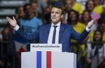 Fransa'da cumhurbaşkanı adayı Macron seçim kampanyasına hız verdi