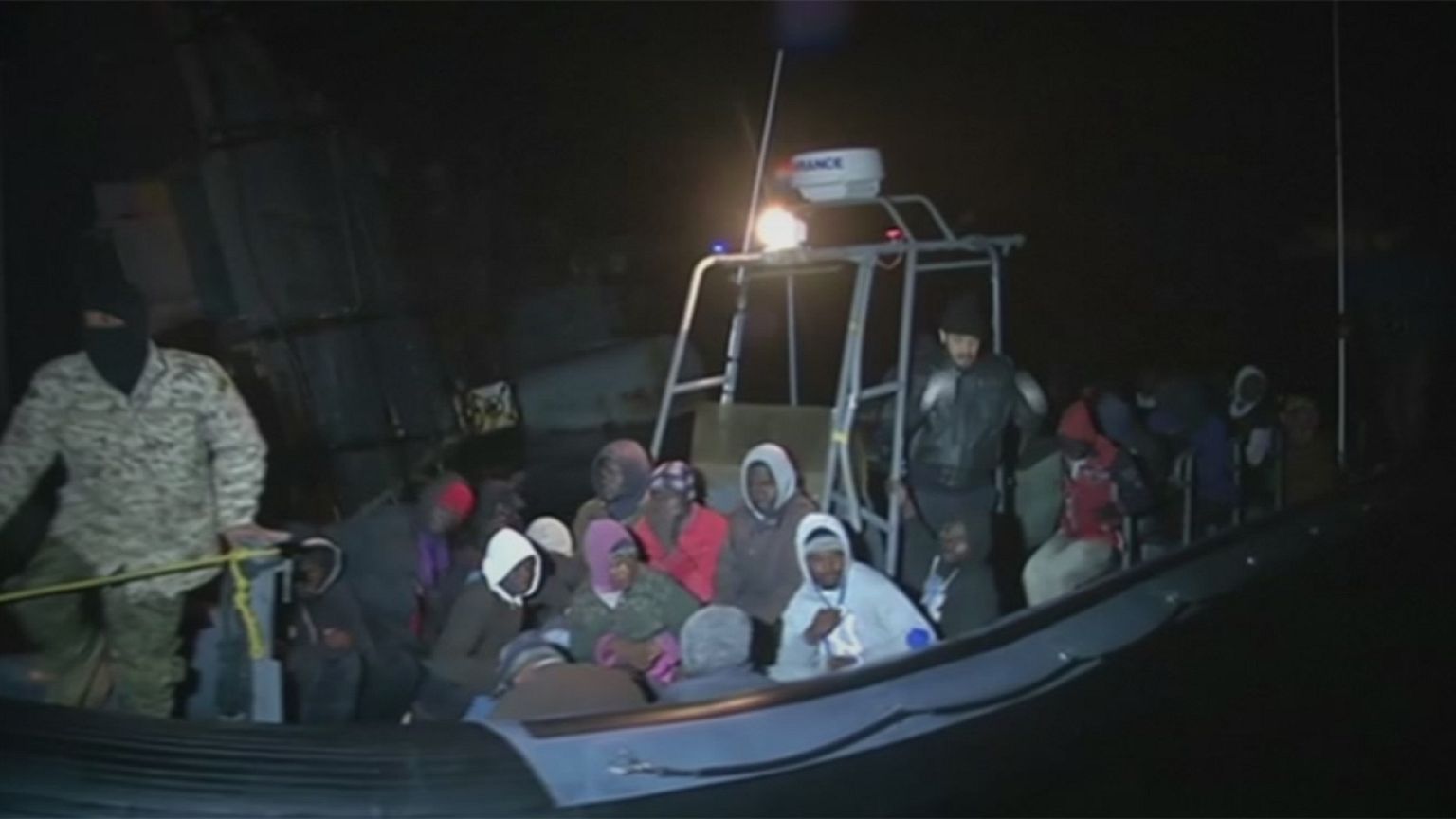 Libya'da göçmen operasyonu: 110 kişi yakalandı