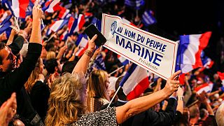 Le Pen gets tough on Europe in French presidential campaign launch