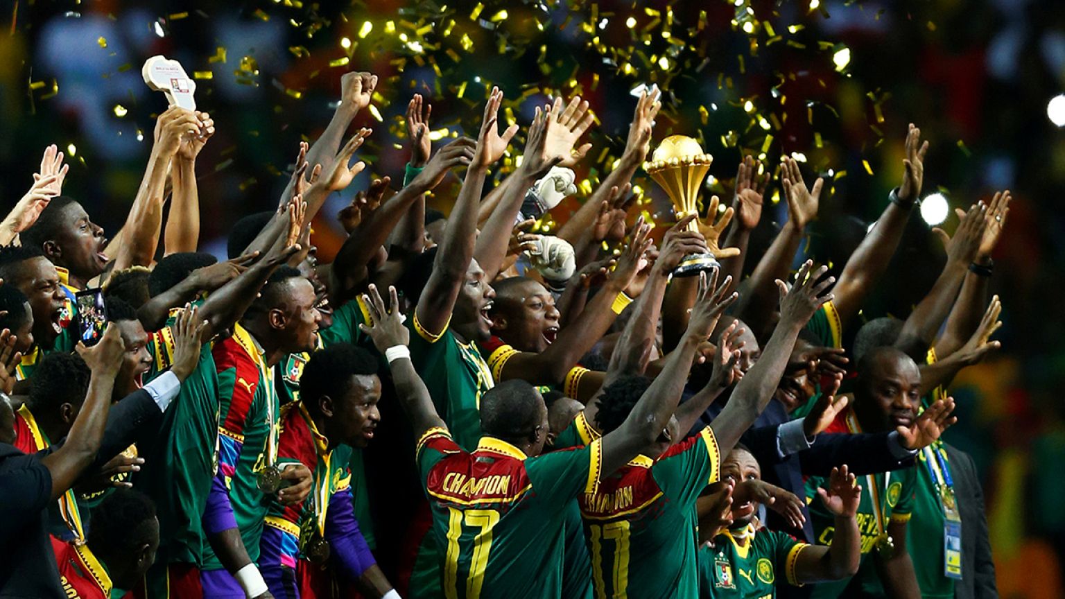 Les Lions indomptables sur le toit de l'Afrique