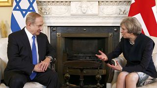 Netahyahu İngiltere Başbakanı May'i makamında ziyaret etti