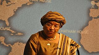 Liberia's Sirleaf orders a 60-day ban on foreign travel for government officials