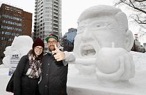 O Festival de Neve e Gelo de Sapporo já abriu