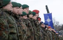 Lituania recibe refuerzos alemanes de la OTAN