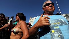 Argentiniens Frauen protestieren gegen Oben-ohne-Verbot