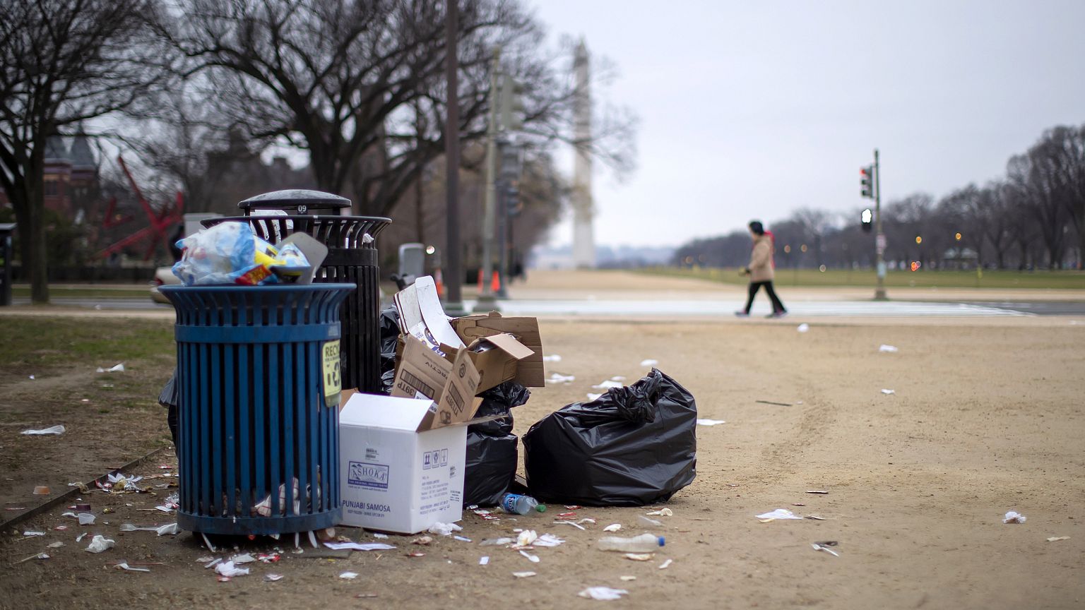 Image: US government in partial shutdown in Washington, DC, USA