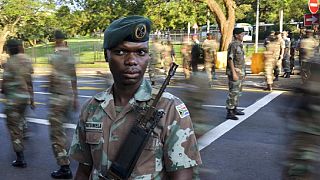 Over 400 soldiers deployed for Zuma's parliamentary address, opposition fumes