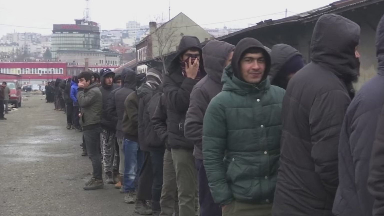 زندگی طاقت فرسای مهاجران در یونان و در مسیر بالکان