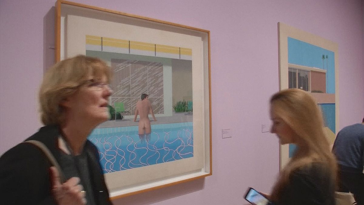 David Hockney retrospective at the Tate breaks records