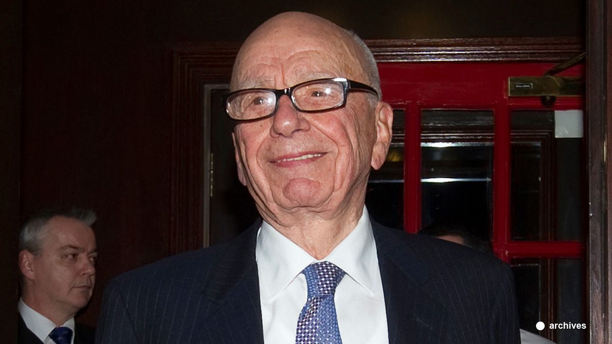 Twitter lacht: Wo war Murdoch (85) versteckt?
