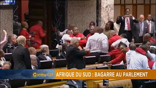 South Africa parliament thrown into chaos [The Morning Call]