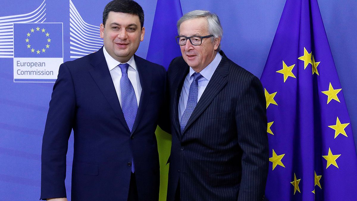 Juncker espera que se liberalicen de los visados para Ucrania antes del verano