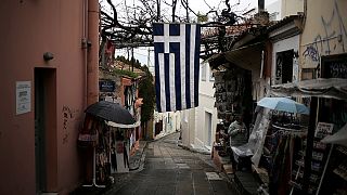 Greek finance minister meets eurozone officials over bailout logjam