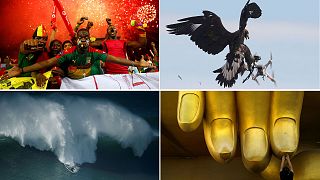 Pictures of the week: Afcon final, lunar new year and a royal race