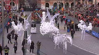 Festejos do Carnaval arrancam em Nice com segurança apertada