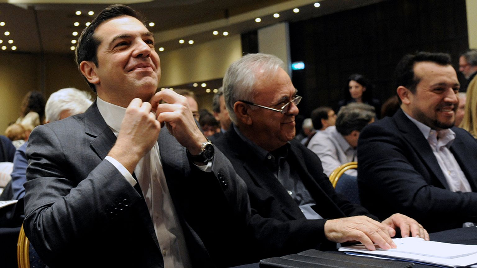 Tsipras confident on bailout review but urges no more burdens for Greece