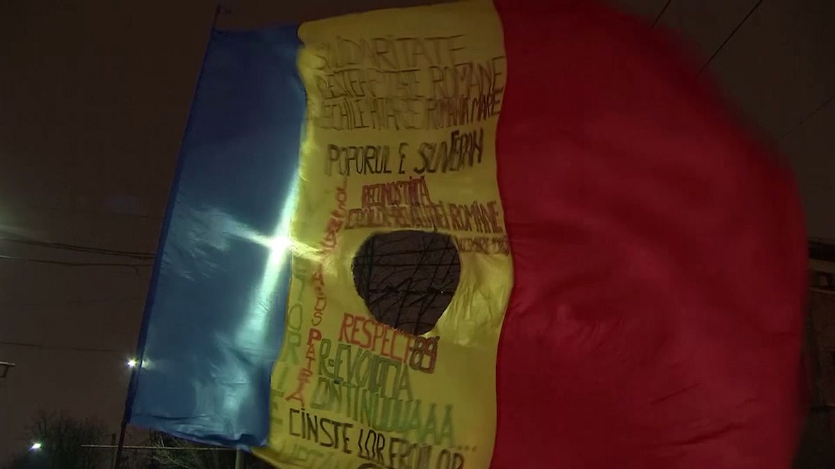 Ρουμανία: 13η νύχτα αντικυβερνητικών διαδηλώσεων
