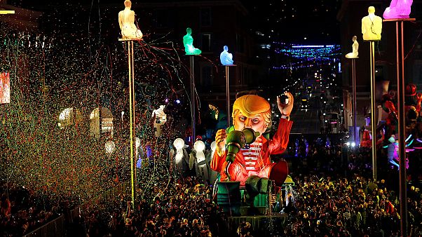 Karneval: Nizza und Venedig feiern Karneval: Nizza und Venedig feiern
