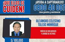 Korruption: Peru bittet USA um Auslieferung des Ex-Präsidenten Toledo