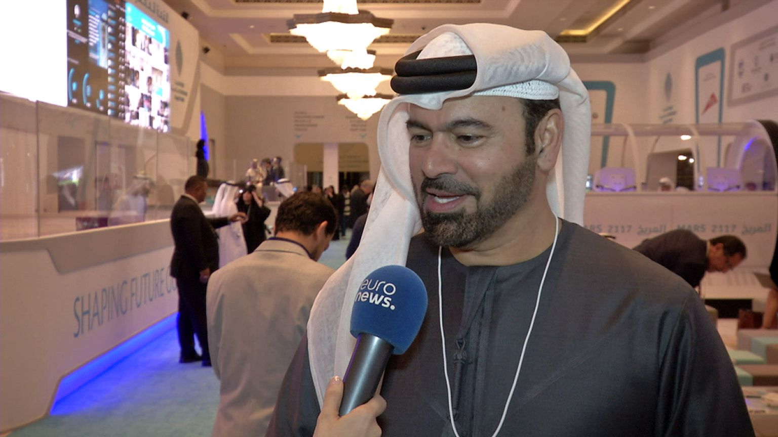 محمد القرقاوي ليوزونيوز :هدفنا ليس الحكومات ولكن ٧ مليارات نسمة في هذا العالم