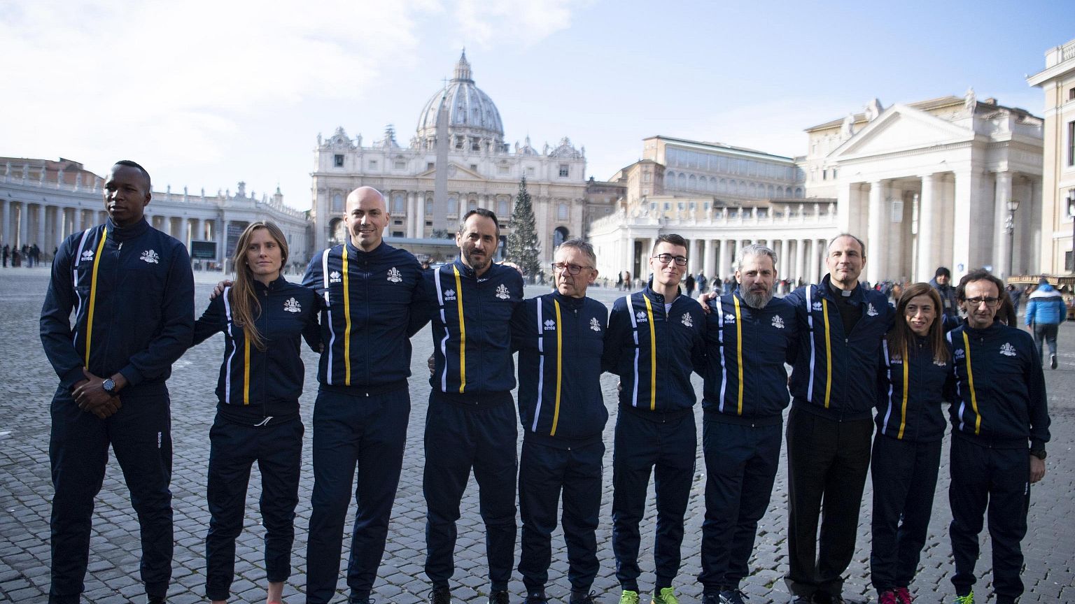 Image: Vatican launches official track and field team