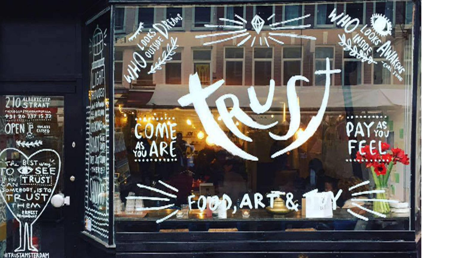L'Economia della fiducia da un caffè di Amsterdam al mondo