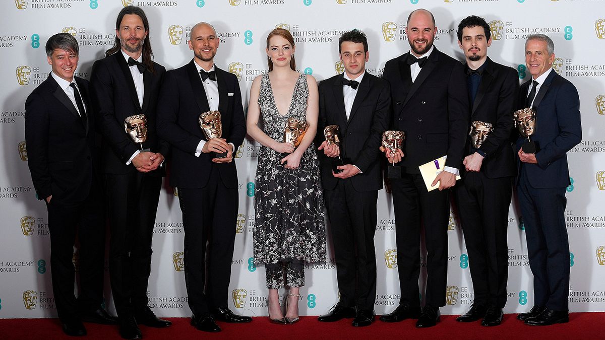 BAFTA-Party mit Gewinnern in London