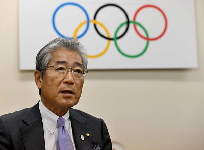 Japanese Olympic Committee president Tsunekazu Takeda in Tokyo on Jan. 19, 2018.