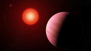 Image: The newfound planet K2-288Bb is slightly smaller than Neptune.