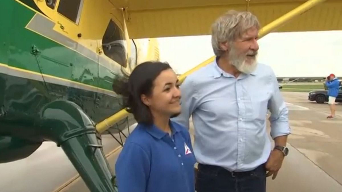 Harrison Ford in near-miss at California airport
