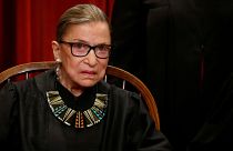 Image: Supreme Court Justice Ruth Bader Ginsburg in Washington on June 1, 2