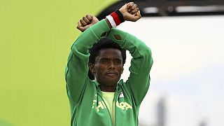Ethiopia's Olympic protest athlete reunites with family, but still 'restless'
