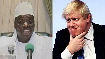 The Gambia got rid of 'the guy holding things up' – Boris jabs Jammeh