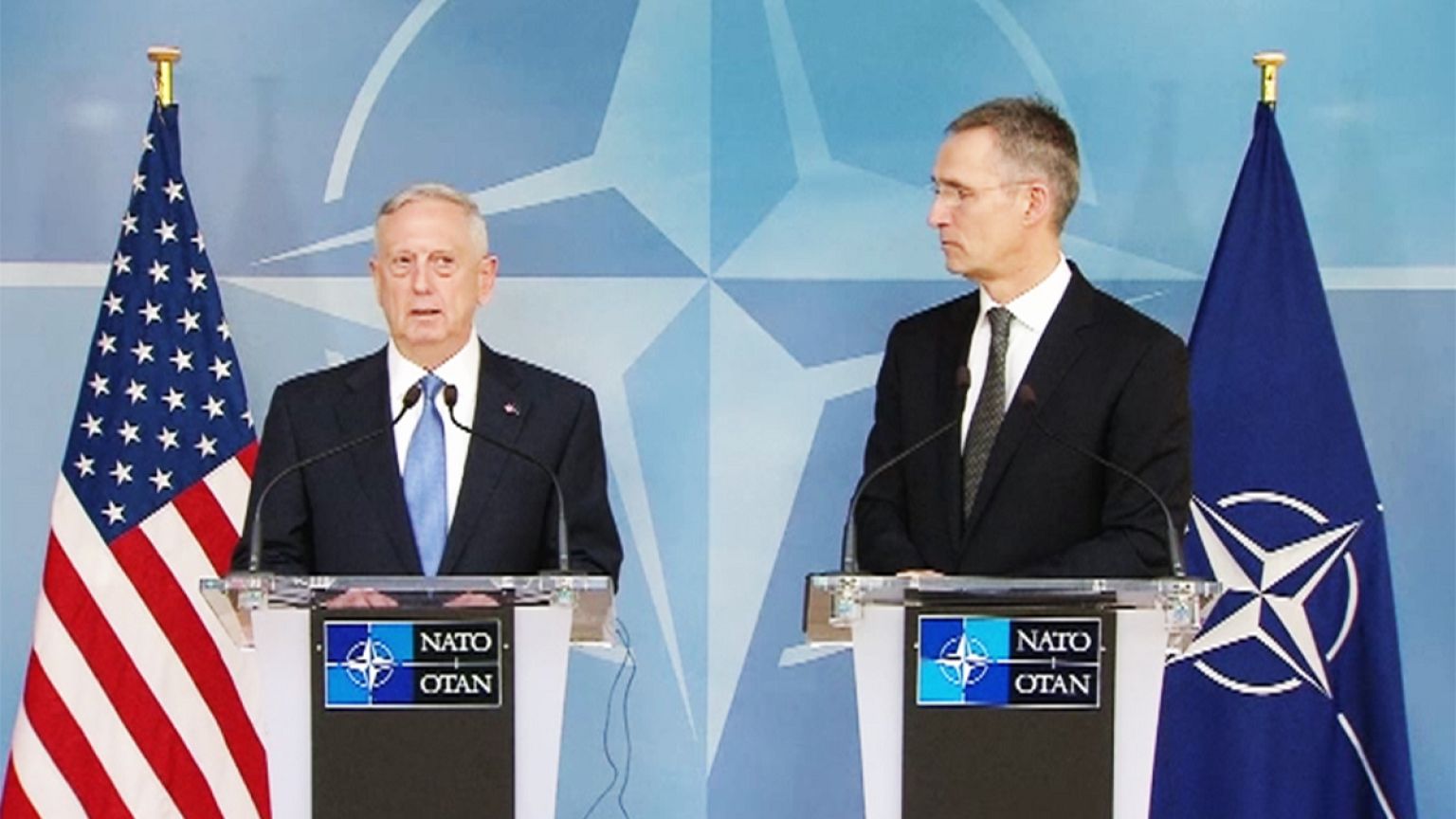 US-Verteidigungsminister bei NATO-Treffen: Bündnis ist "grundlegendes Fundament für die USA"