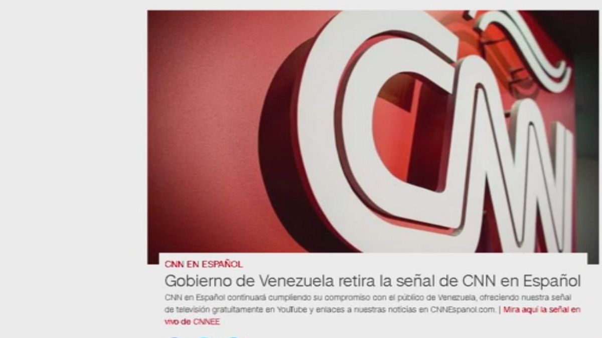 Maduro impede CNN em espanhol de transmitir no país e acusa o canal de "difamação"