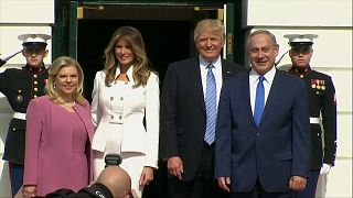 Israelis and Palestinians react to Trump-Netanyahu meeting