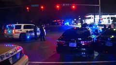 Image: A suspect killed a police officer during a burglary investigation in