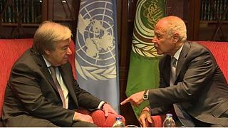 UN, Arab League Chiefs brainstorm on Israeli-Palestinian conflict