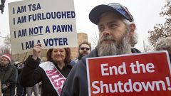 Image: IRS Workers Hold Rally Protesting The Government Shutdown As Many Co