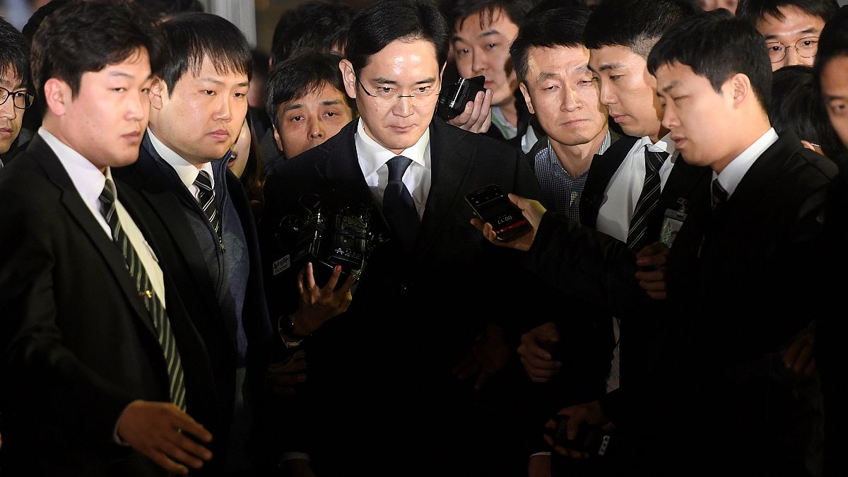 Herdeiro da Samsung detido por alegada corrupção