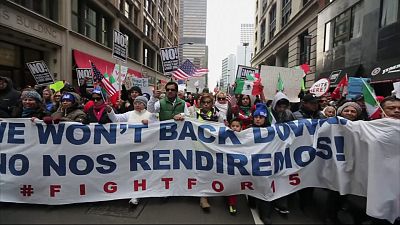 USA: Tausende legen am "Tag ohne Einwanderer" die Arbeit nieder