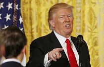 La conférence de presse explosive de Donald Trump en sept points-clés