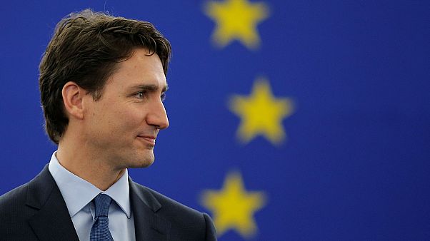 Trudeau Avrupalıların gönlünü fethetti Trudeau Avrupalıların gönlünü fethetti